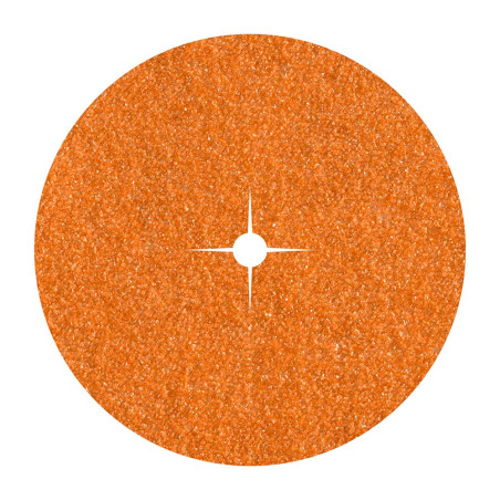 Discos de papel abrasivo de corindón ø125 mm, grão 120, pack 10 unudades