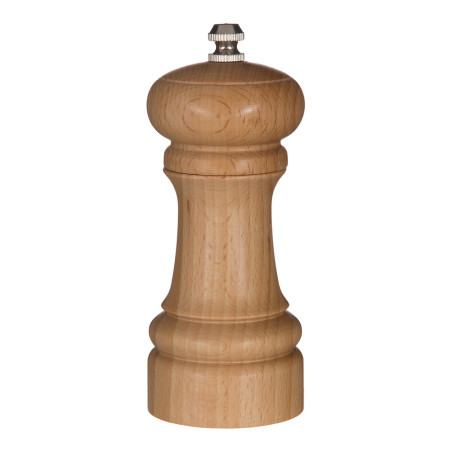 Moinho para sal/pimenta de madeira 14,5cm