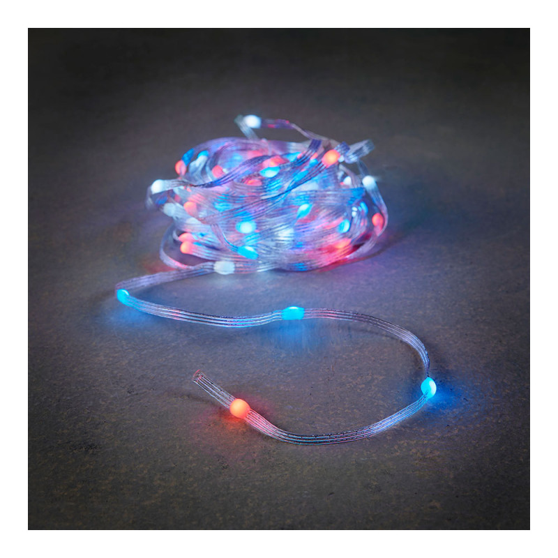 Grinalda leds multicor