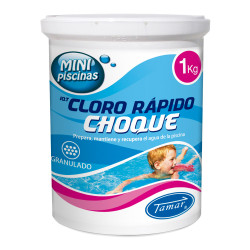 Cloro de choque granulado 1kg generico tamar