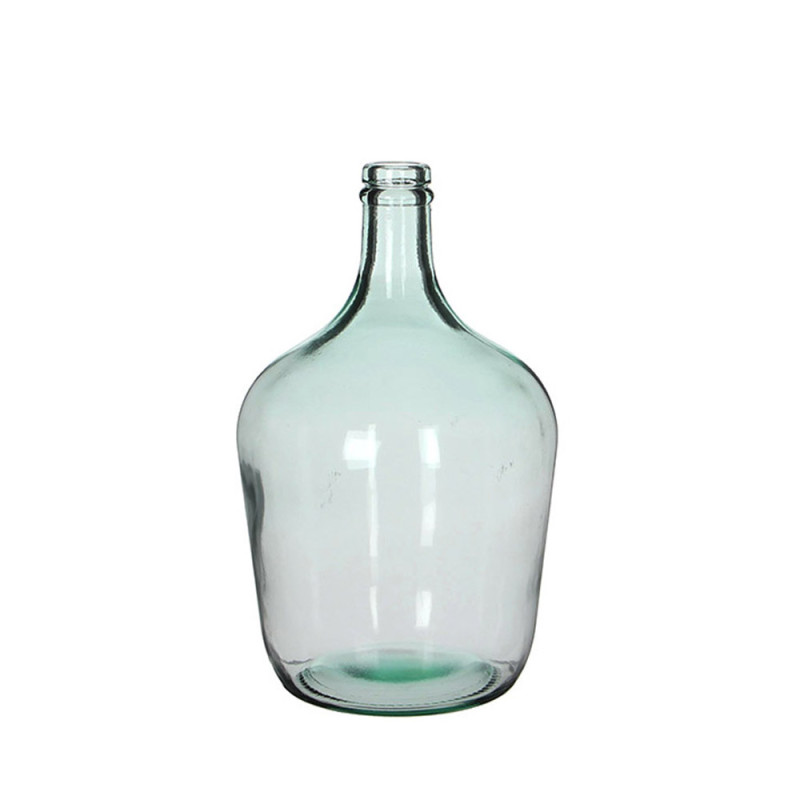 Garrafa vidro transparente diego 12 l ø27cm x 42cm