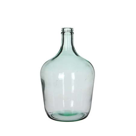 Garrafa vidro transparente diego 12 l ø27cm x 42cm