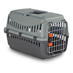 Caixa de transporte para viagem com fecho de segurança de acordo com a norma iata 48x32x31cm