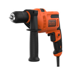 Berbequim com percussão 500w black+decker