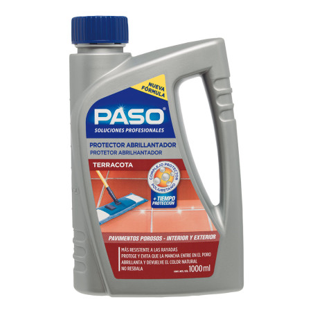 Paso protetor abrilhantador terracota 1l 700113