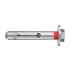 Saco 4 buchas metálicas fsl 12 acabamento hexagonal m10x70mm 98789 fischer