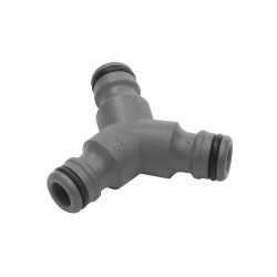 Derivação tripla "y" bypass de 19mm (3/4) a 13mm (1/2") (blíster) gardena