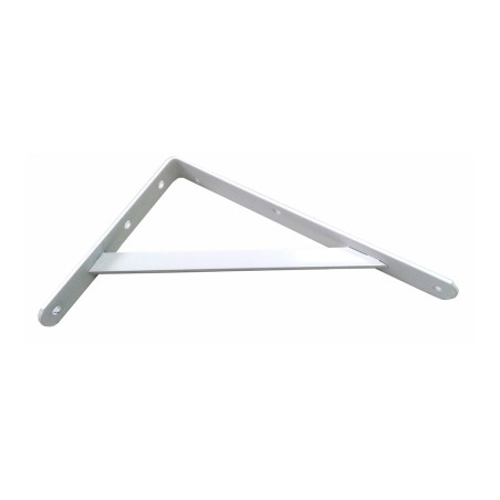 Esquadro de aço branco fortex 20x30cm
