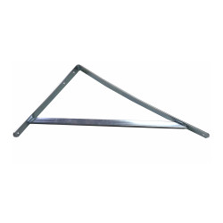 Esquadro de aço zincado fortex 33x50cm