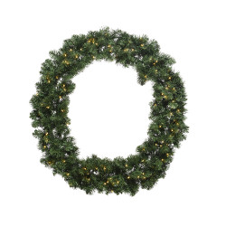 Coroa imperial com microled intermitente, 20 leds, ø35x8cm.