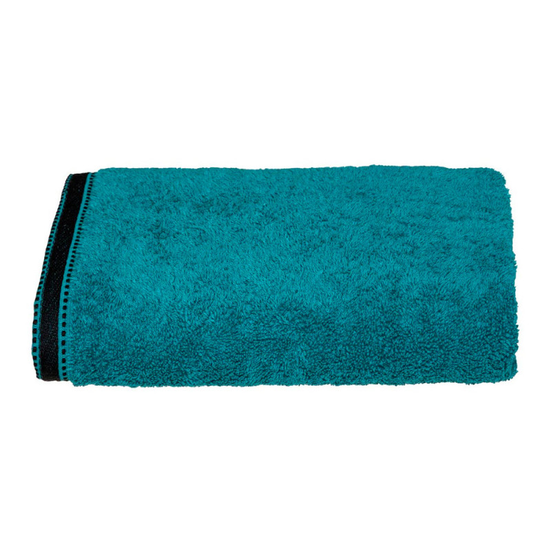 Toalha banho premium cor verde petroleo 70x130cm
