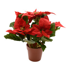 Planta artificial flor de páscoa, ø27x27cm