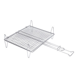 Grelhador duplo para peixe 40x45cm sauvic