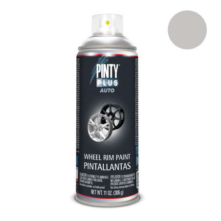 Tinta spray automática 520 cc tintas rodas l150 prata