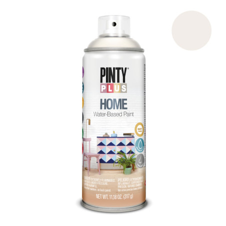 Tinta acrílica spray home à base de água 520 cc branco leite hm112