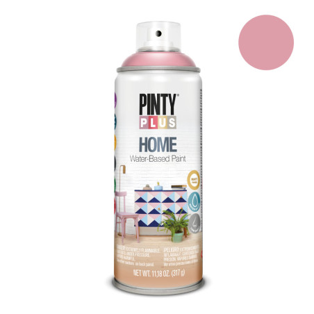 Tinta acrílica spray home à base de água 520 cc rosa antiga hm118