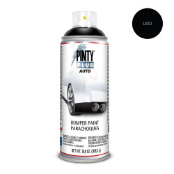 Tinta spray auto 520 cc para-choques liso bl104 preto