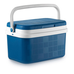 Geleira de campismo 16l. azul modelo campos 43x29x25,5cm sp berner