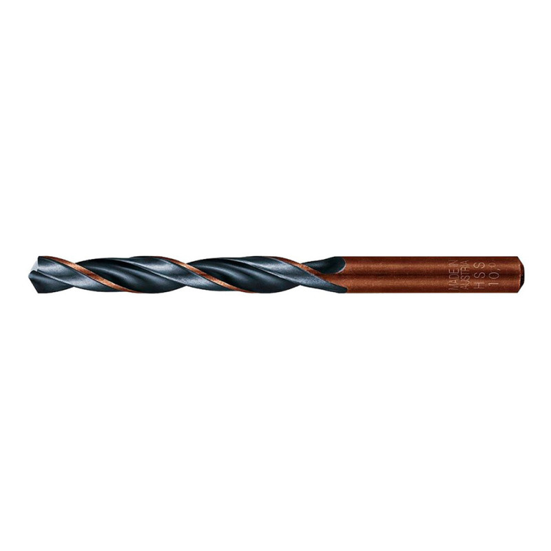 Broca para metal f3 hss-r din 338, 10 unid, ø9,50 x 81/125 mm