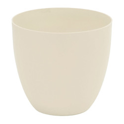 Vaso de injeção modelo cuenco cor ecru ø38cm