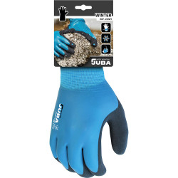Luvas de trabalho em frio poliéster/nylon/nitrilo tamanho 10