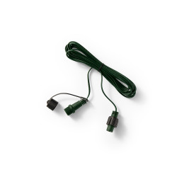 Cabo de extensão para grinalda leds connect, verde, exterior 5 m