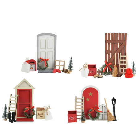 Porta mágica de natal, 9 x 18 cm, vários modelos