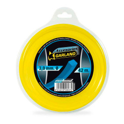 Dispensador de fio para cortador de escovas 42m 3,0mm quadrado 71023c4230 garland