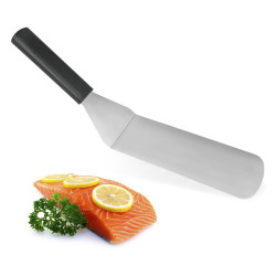 Espátula comprida lisa "plancha" 35cm metaltex