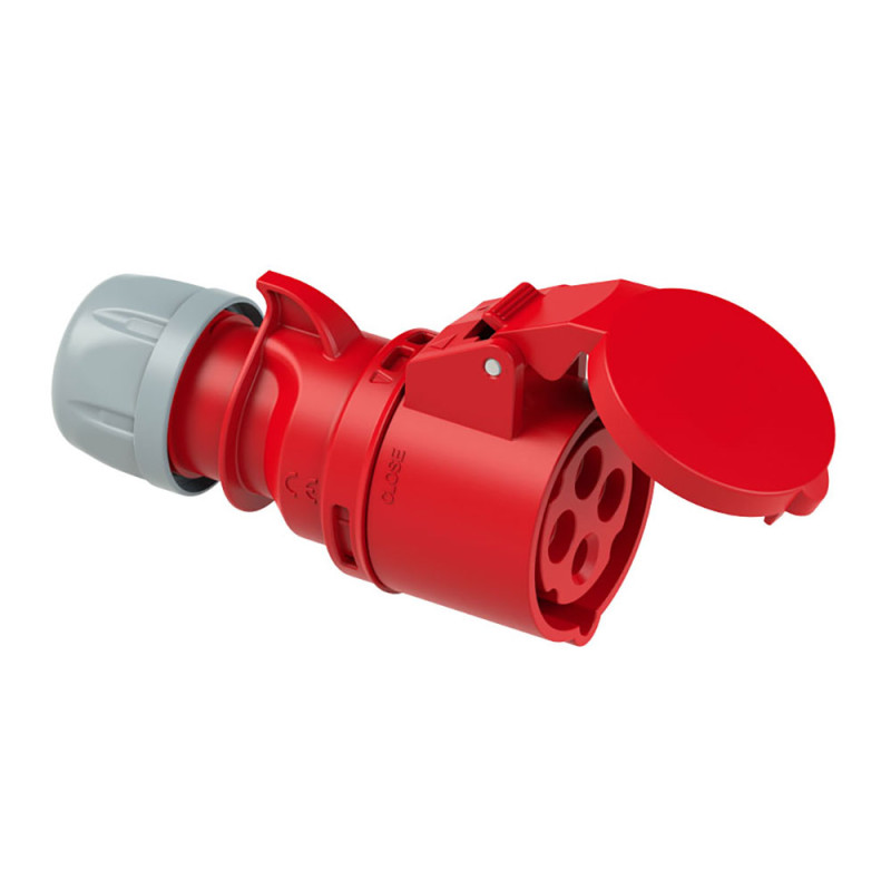 Cetac base aérea 3p+t vermelho 32a 400v~ ip44