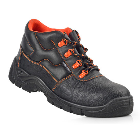 Botas de segurança de pele preta s3 src tamanho 45
