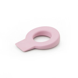 Batente para porta. pendurável lock. mod.660 plástico rosa. rei