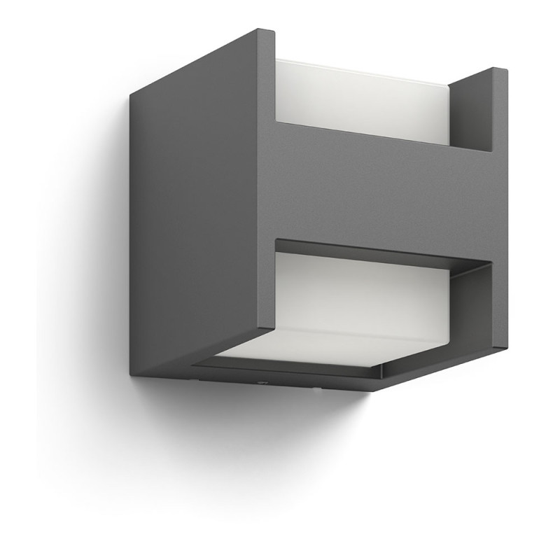 Aplique led 2x4,5w 800lm 4000k modelo arbour philips