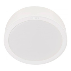 Downlight led de superfície/encastrar 23,5w 1820lm 4000k luz dia. mod. meson ø22,17x5cm philips