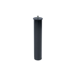 Conjunto de 4 pés para cama com arrumação pt26 ø50 x 270 mm sem roda preto 96406 micel