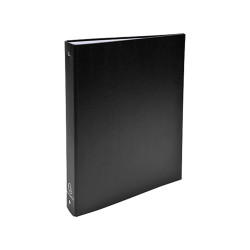 Dossier com 4 argolas 30mm redondo dina4 forrado a preto