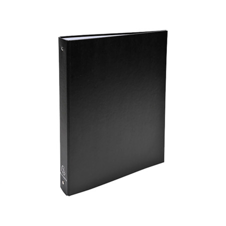 Dossier com 4 argolas 30mm redondo dina4 forrado a preto