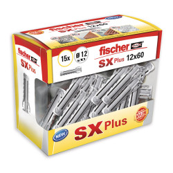 Bucha sx plus ø12 x 60 mm, caixa 15 unid