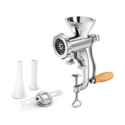 Moedor de manivela disco em aço inox ø58 mm