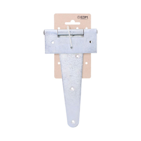 Dobradiça em t 200 x 110 mm ferro cromado zinco