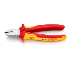 Alicate de corte diagonal 180x56x20mm. 7006180 knipex