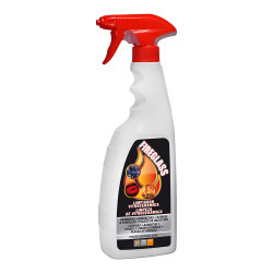 Desengordurante gordura carbonizada 750ml garrafa + pulverizador faren