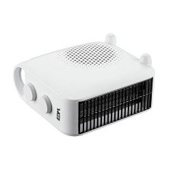Aquecedor vertical/horizontal compacto 1.000 - 2.000 w branco