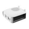 Aquecedor vertical/horizontal compacto 1.000 - 2.000 w branco