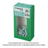 Caixa s 20 unid. parafuso rosca chapa cr autot. 3,5x19mm fadix