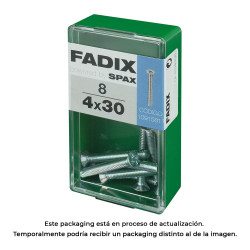 Caixa s 8 unid. parafuso metrico cp m 4x30mm fadix