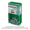 Caixa s 20 unid. porca zinco m 4 fadix