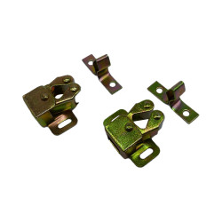 Pack 4 uds. fecho batente rolamento borracha 0,8 mm bicromado