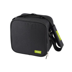 Porta-alimentos 23x22x13,5cm poliéster preto walking business sg4505bk san ignacio