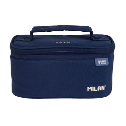 Saco térmico pequeno para alimentos com 1 recipiente (1,5 l) serie 1918, azul marinho milan